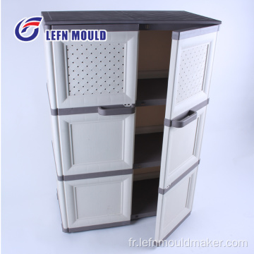 Moule d&#39;armoire à tiroirs en plastique de conception moderne de haute qualité